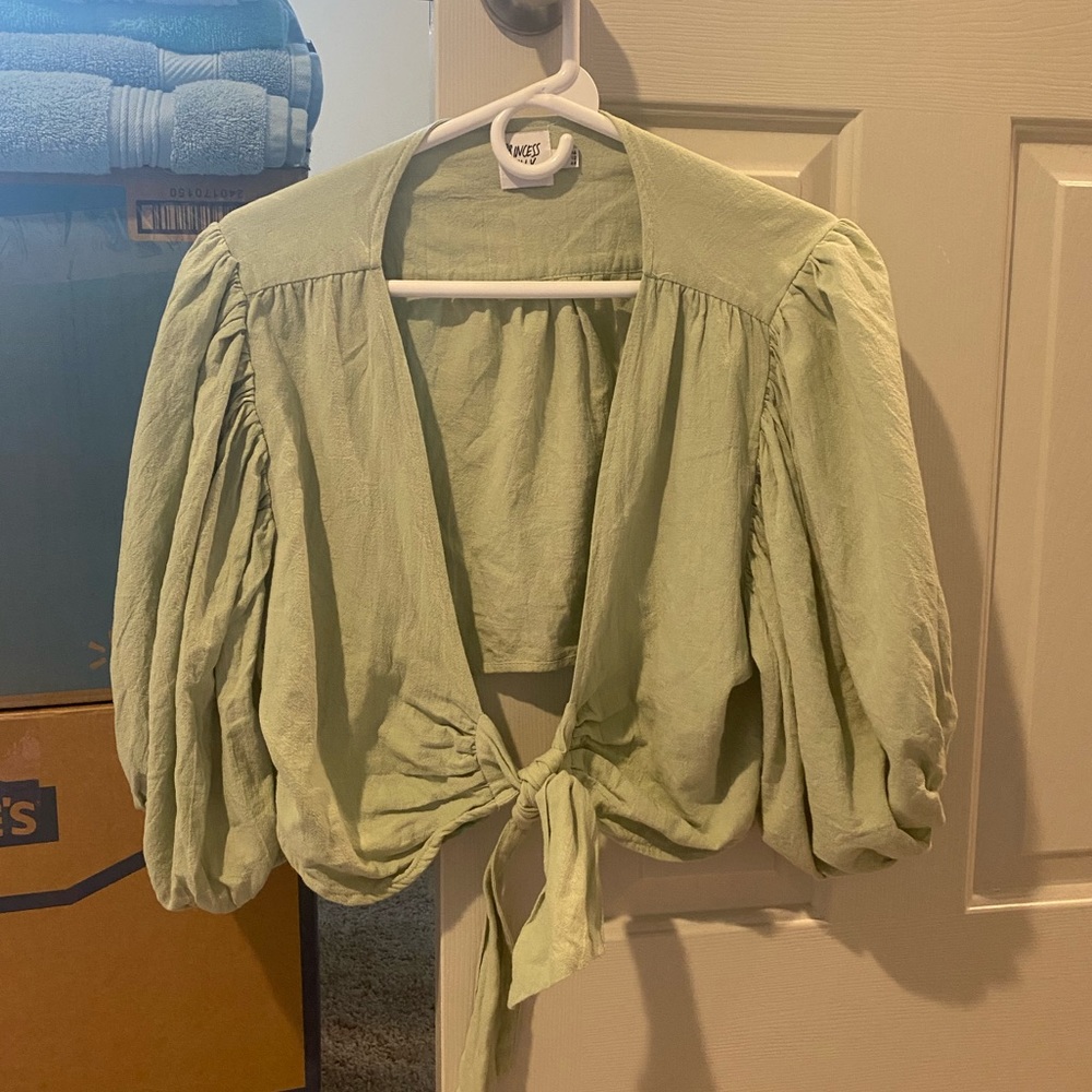Princess Polly tie front top